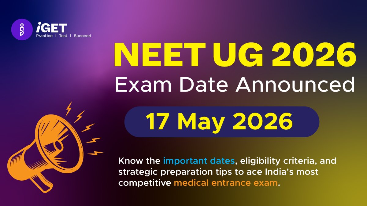 NEET UG 2026 Exam Date Announced: 17 May 2026